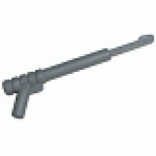 Part 30088 Dark Bluish Gray Minifig, Weapon Spear Gun with Rounded Trigger and Thin Spear Base